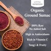 Everyday Superfood Organic Ground Sumac Spice Powder 50g | Ideal