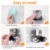 sourcing map Shower Head Holder, Suction Cup Shower Head Holder,