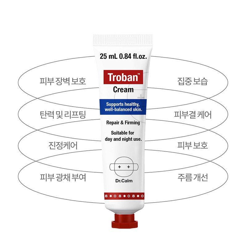 Dr. Calm PDRN Regenerating Cream Trovan Ceramide Salmon Centella asiatica