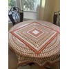 AdonisUSA Tablecloth Round 61" and 29.5"x29.5" Square overlay 2 pc.