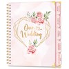 Wedding Planner For Bride-Bridal Wedding Planning binder With 5 Tabbed