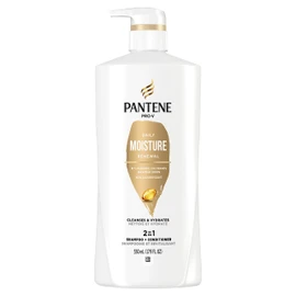 PANTENE PRO-V Daily Moisture Renewal 2 in 1 Shampoo + Conditioner, 17.9 oz/530mL