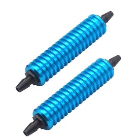 CENPEK Pack of 2 Fuel Tank Air Cooler Back Pressure Aluminium RC Car Parts for HSP Redcta Axial 1/8 1/10 Nitro Engine Remote Control Accessories