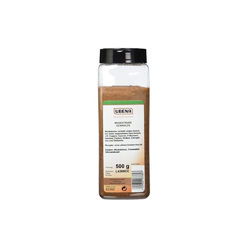 UBENA Ground Nutmeg 500 g