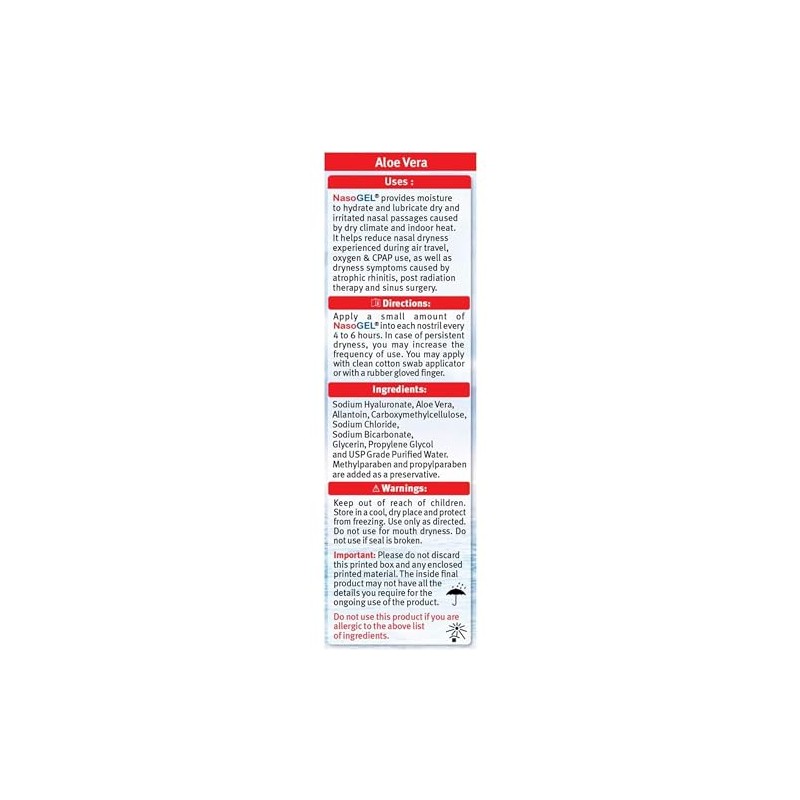 Neilmed Nasogel for Dry Noses 1 Oz (Pack of 4)