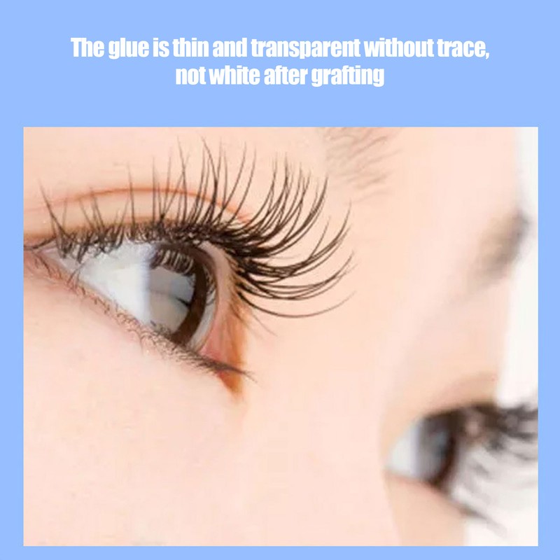 10ml Eyelash Extension Glue Transparent Fast Drying Long Lasting Lashes