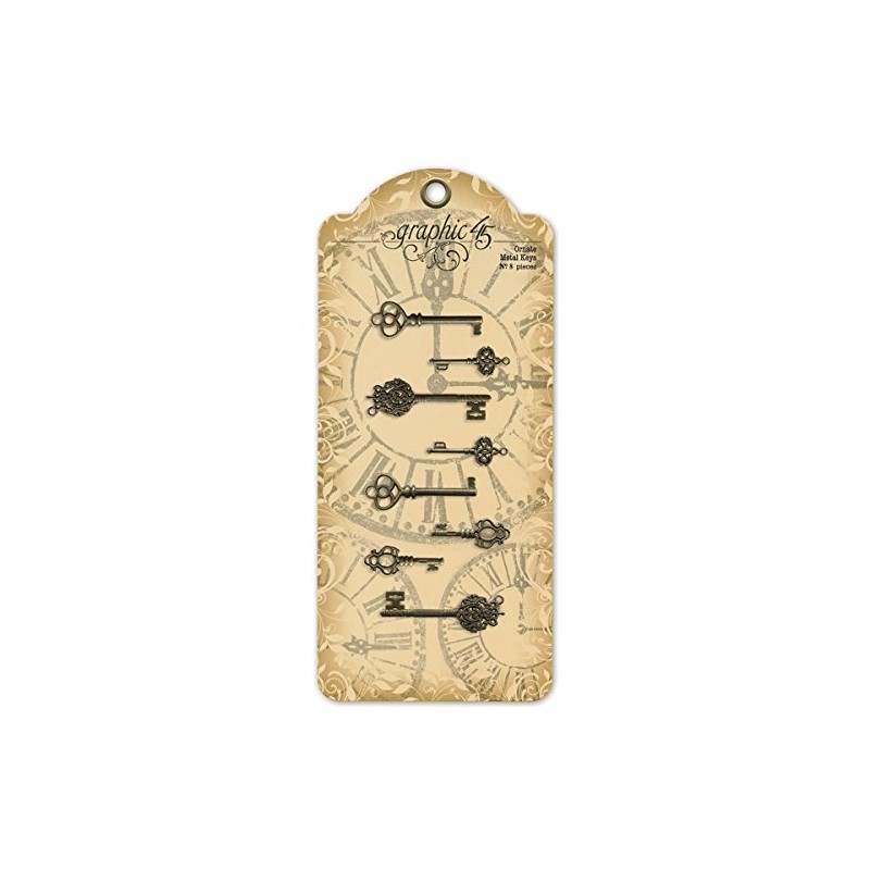 Graphic 45 Ornate Metal Key