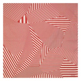 Large Size, Large Bath, Cotton, 38.2 inches (97 cm), Size, Stripe, Red, Black -