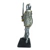 Suit Of Armor Medieval Knight Guard With Broad Shield and