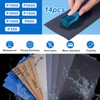LET'S RESIN Resin Polishing Strips Kit,33Pcs Resin Supplies with Sandpaper,Resin
