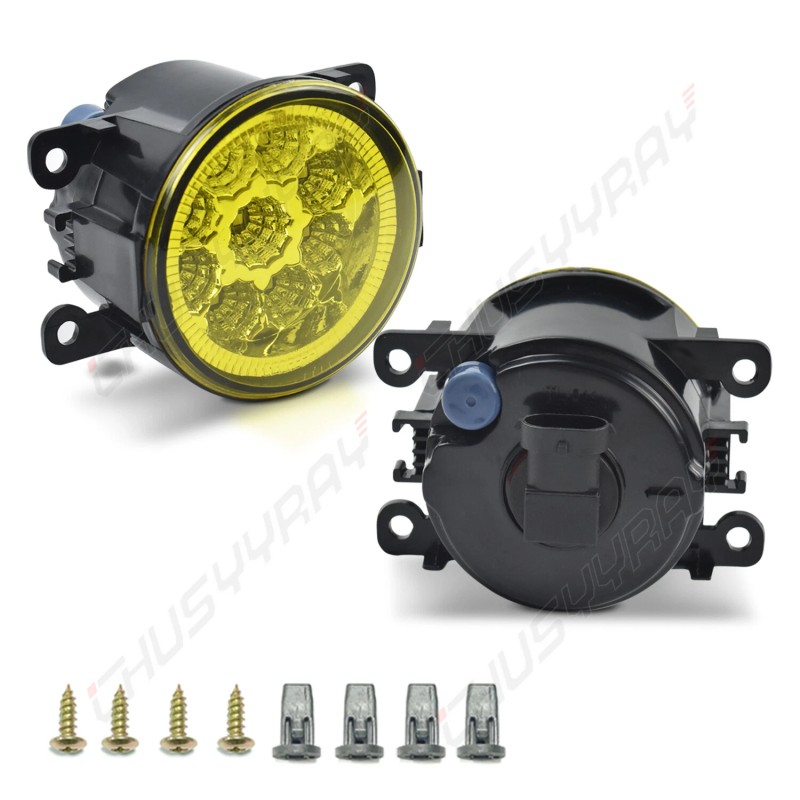 CHUSYYRAY Pair Front Bumper Fog Light Driving Lamp Replaces For