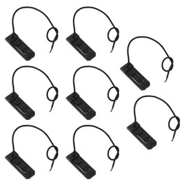 YINETTECH 8Pcs Surfboard Fin Clips Surfboard Fin Buckle Paddle Surfing Watershed Fin Clamps for Long Boards Surfing Boards Conventional Paddle Boards 42x14.5x6mm, 15.5cm