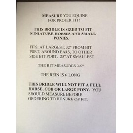 Party Ponies Miniature Horse/Small Pony Nylon Bridle Free BIT (Snaffle Style Varies) Lime Green