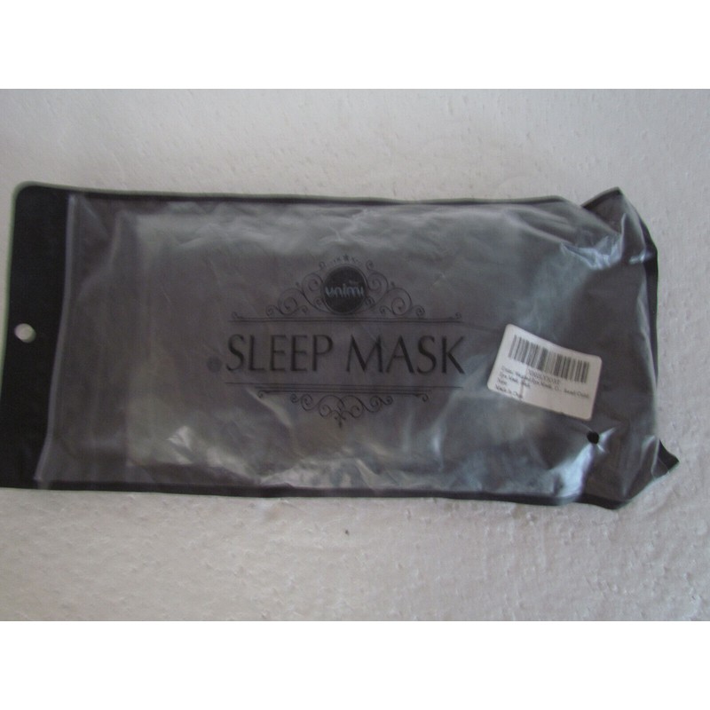 Unimi Lightweight Sleeping Mask for Blackout & Migraines Headaches Black