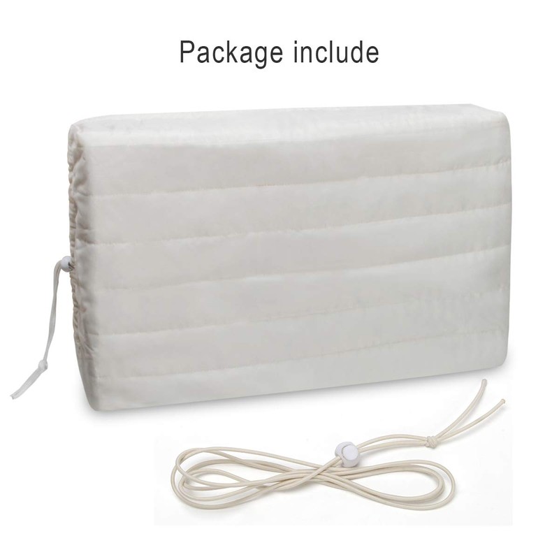 Luxiv Indoor Air Conditioner Cover, White Window Unit Protection Anti-Rust