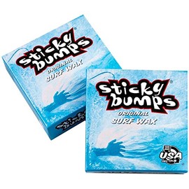 Sticky Bumps Original surf Wax Cool-Cold - 2 Pack | Long-Lasting Surfboard Wax | Great Bump Building for Surfing | Non-Toxic, Nature-Safe | for Surfboard surf Wax Temps 69°F / 20°C & Below.