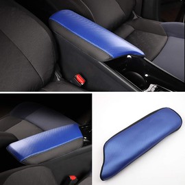AAGiiLEEYO Car Armrest Box Cover Center Console Saver Covers for 2018 2019 2020 2021 2022 Toyota CHR (Blue)