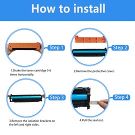 LCL Compatible Toner Cartridge with Updated Chip Replacement for HP 202A 202X CF503A CF503X for Color Laserjet Pro MFP M281 M281fdw M281cdw M281dw M280nw M281fdn M254 M254dw M254dn M254nw (1Magenta)