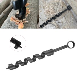 Unbranded For Survival and Camping Gear Packs Scotch Eye Wood Auger Drill Bit Hand Auger