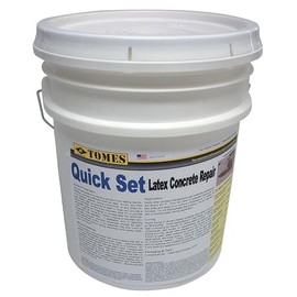 JE Tomes C107-5 Quick-Set Latex Concrete & Patch Repair, Resurfacer 50lb.Pail