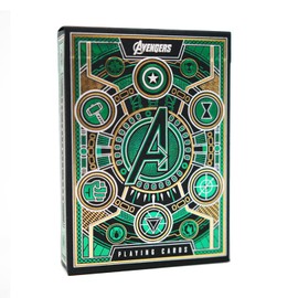 Theory 11 and Cipher Playing Cards Green Avengers Playing Cards - Infinity Saga Deck - Includes Cipher Card Bag …