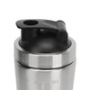 Shaker Bottle Stainless Steel Protein Shaker with Scales Portable Shaker