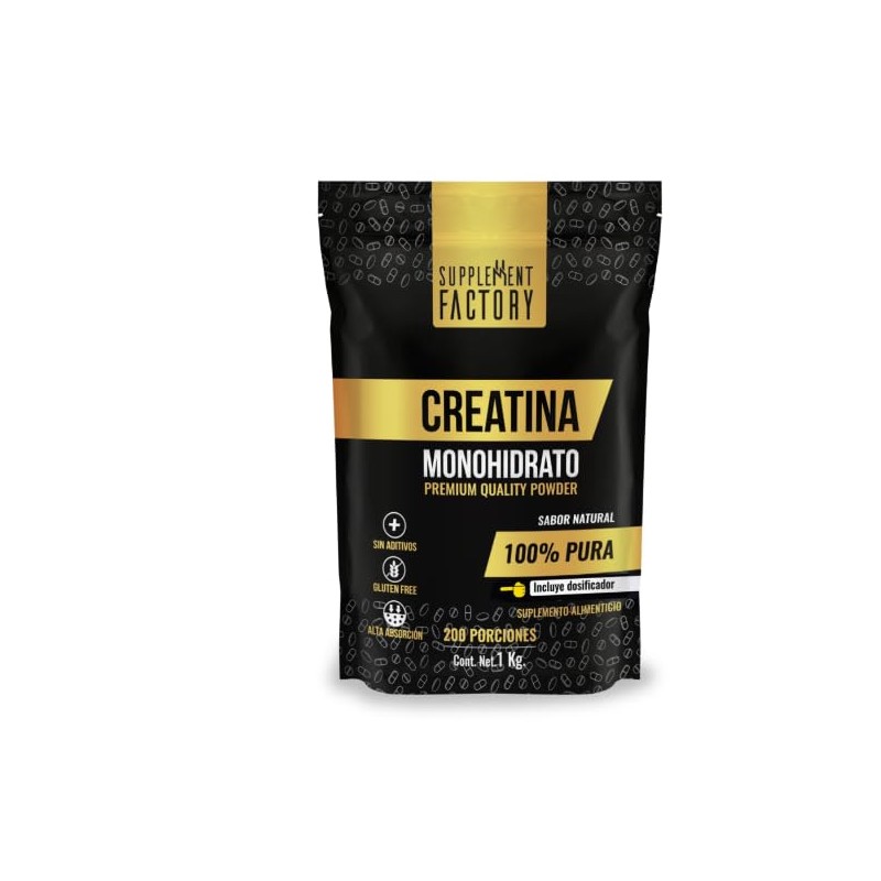 Natsa Creatina Monohidrato En Polvo Alta Absorción1Kg
