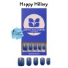 Red Aspen Press On Nail~New~Happy Hillary~ACRYLI