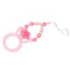 Teething Necklace Gum Massage Silicone Baby Teether Cute Bright Color