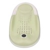 Foldable Baby Bath Support with Thermometer Slip Resistant Ergonomic Infant