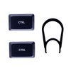 HUYUN 2PCS Control/Ctrl Keycaps Replacement for Romer-G Switchs Logit G512
