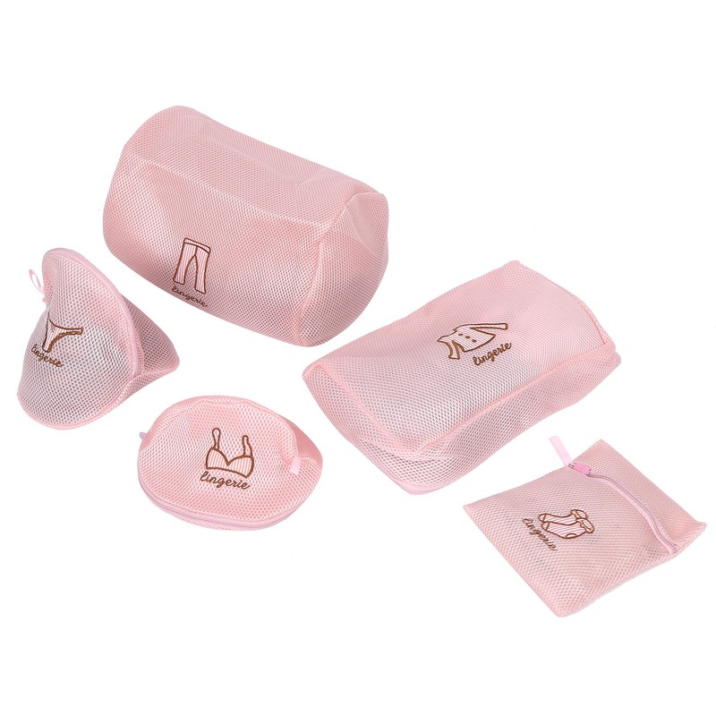 5Pcs/Set Clothing Washing Laundry Net Bag for Bra Underwear Socks