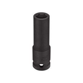 Jetech 1/2 Inch Drive 1/2 Inch Deep Impact Socket, Made with Heat-Treated Chrome Molybdenum Alloy Steel, 6-Point Design, SAE