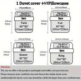 Factory Custom Soft and Breathable Polyester Fiber Four-Piece Bed Set for Home, Cozy Durable Quality, Easy Care Bedding Setsize: Queen(90"*90"), sheet type: None, color: Red, number of pieces: 1, Included Components: 1 Duvet Cover+ 2 Pillowcases