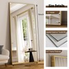 GLSLAND 76"x34" Full Length Mirror Extra Large Hanging or Leaning