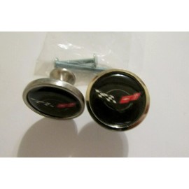 Corvette Cabinet Knobs, Chevy Corvette  Logo Cabinet Pulls / kitchen knobs