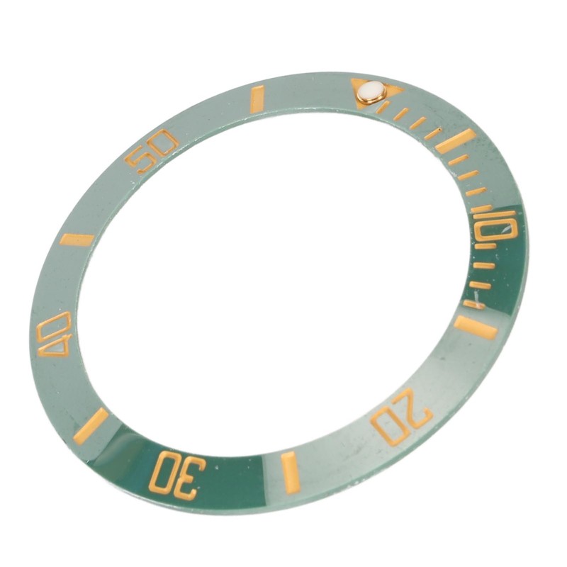 40mm Diameter Watch Bezel Insert Ring Clear Scale Luminous Ceramic