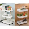 #TVShopping Carrito Multiuso Auxiliar De Cocina / Hogar 3 Charolas