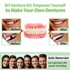 DIY Adjustable Temporary Denture Kit - Top & Bottom Fake