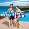 FindUWill 2 Pack Fabric Water Swimming Pool Floats Hammock, XL,