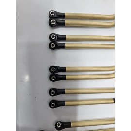 RC ISSUES INC Axial scx10 ii 11.4" WB Brass Links