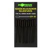 Korda Shockleader Sleeves - 10 Gummihülsen, Angelzubehör zum Karpfenangeln, Karpfenzubehör
