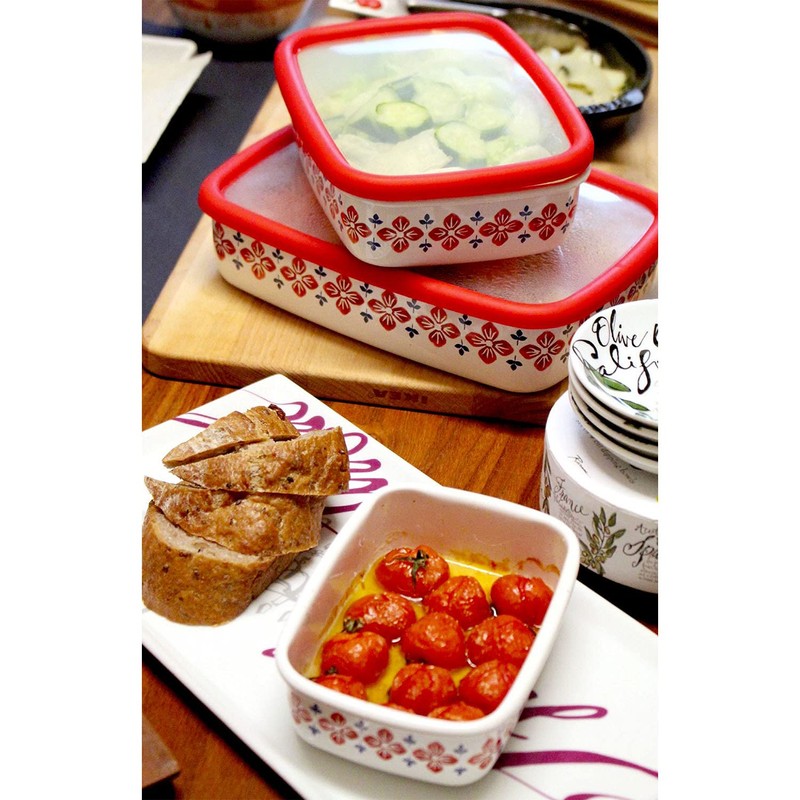 Fuji Horo Cu-L R Storage Container, Shallow Type, Square Container,