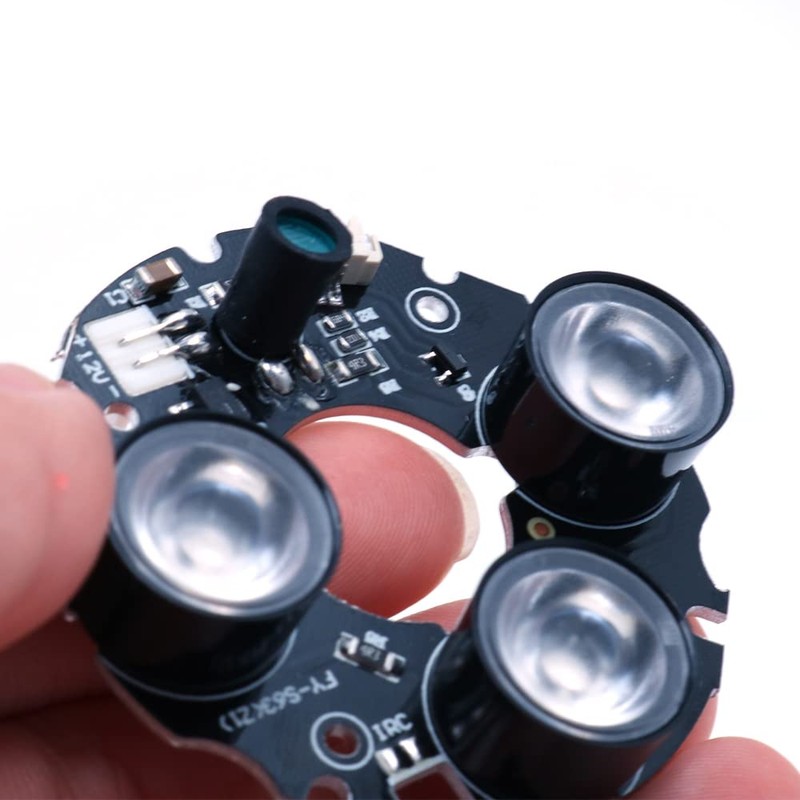 CENPEK 850 nm Infrared 3 LED Array Board IR Illuminator