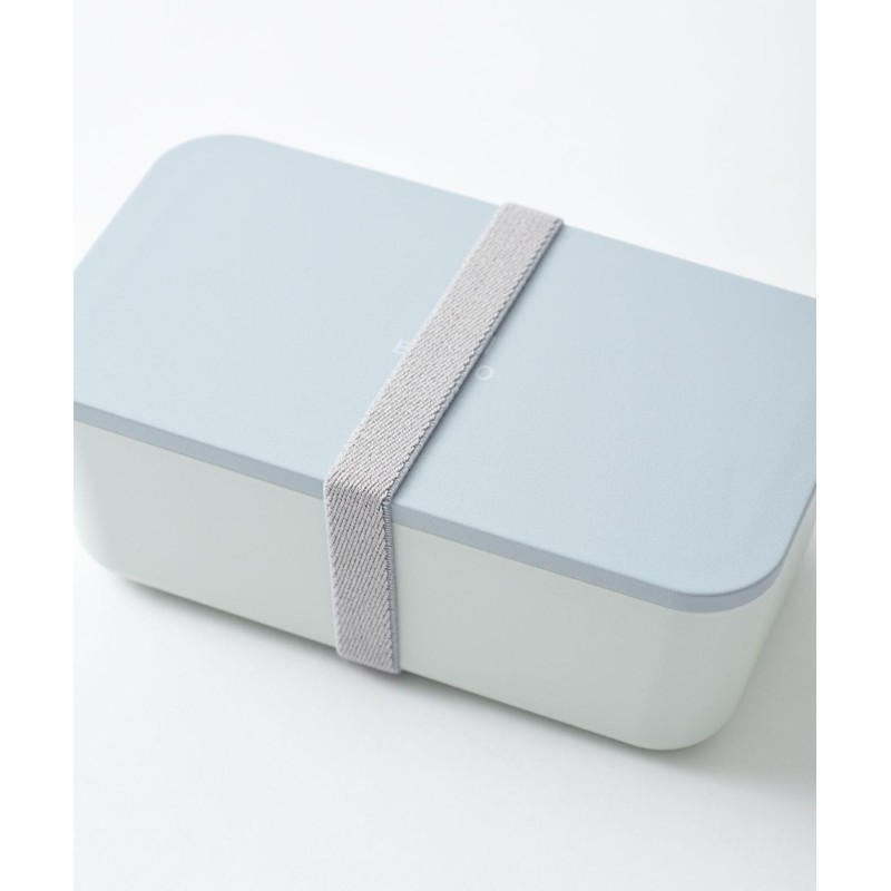 BRUNO RBHK012-BL Yamanaka Lacquer Bi-Color Lunch Box, Blue, No Size