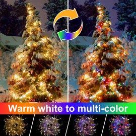 98FT LED String Lights 300 LED Super Bright Christmas Light 11 Modes Waterproof Plug in Fairy Lights for Christmas Tree Home Room Wall Party Wedding Christmas Decorations Indoor Outdoor Decor