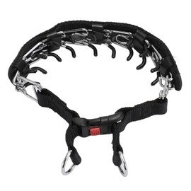 Prong Dog Training Collar Professional Adjustable Prong Pet Collar with Quick Release Buckle for Small Medium Large Dogs 0.25x35cm / 0.1x13.78in