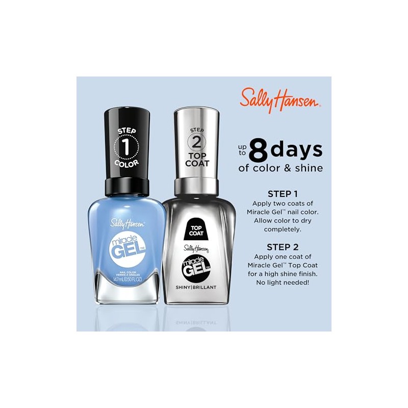 Sally Hansen Miracle Gel Sugar Fix, .5 Oz, Pack Of