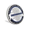Thin Blue Line Police Officer Challenge Coin,Prayer Commemorative Coin Collect