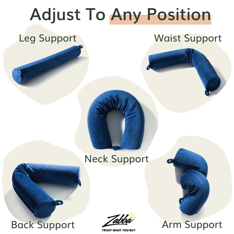 Fern and Willow Neck Pillow for Travel - Bendable Twist